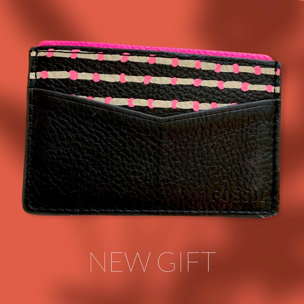 NWTS Fossil Credit Card Simple Sleeve Holder